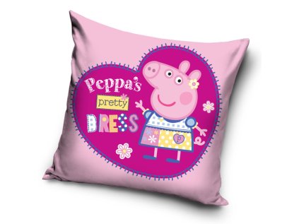Dětský polštářek Prasátko Peppa Modelka
