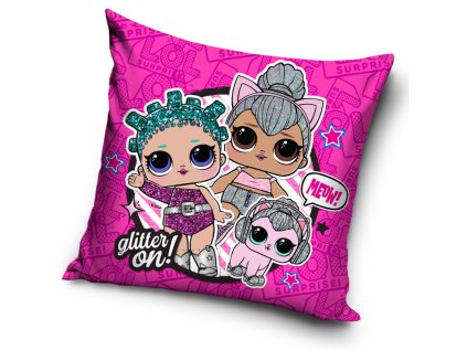 Dětský polštářek L.O.L. Surprise Glitter On