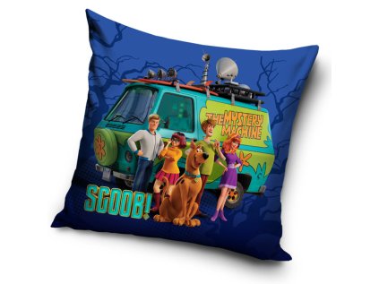 34904 detsky polstarek scooby doo mystery machine 40x40 cm