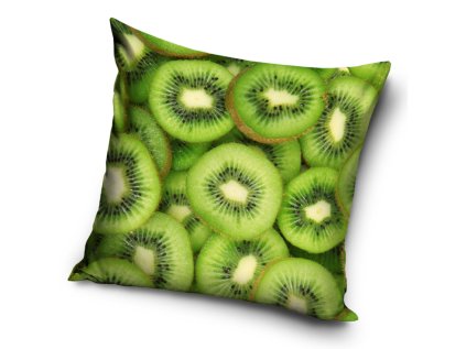 Dekorační polštářek Zelené Kiwi