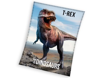 40948 detska deka t rex predator 130x170 cm