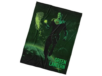 41322 mikroplysova deka green lantern 150x200