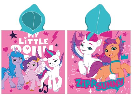42488 detske ponco my little pony kouzelni ponici