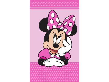 42572 detsky rucnik minnie hvezdna prani 30x50