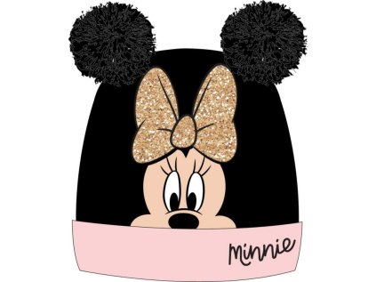 Dívčí zimní čepice Disney Minnie Mouse (Velikost 52)