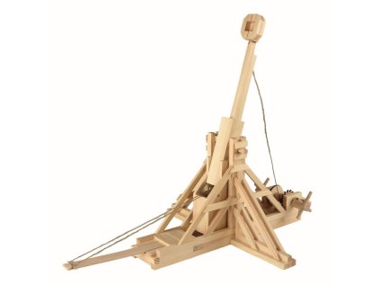 Walachia Dřevěná slepovací stavebnice Trebuchet