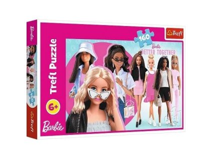 vyr 4213 trefl puzzle 160el barbie i jej swiat