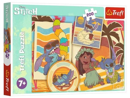 vyr 4215 trefl puzzle 200el muzyczny swiat lilo stitch