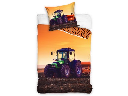 Dětské povlečení Traktor V soumraku