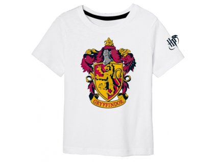 CHLAPECKÉ TRIČKO HARRY POTTER bílé (Velikost 152)
