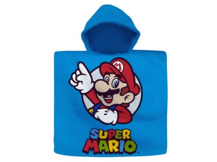 PONČO SUPER MARIO (Velikost uni)