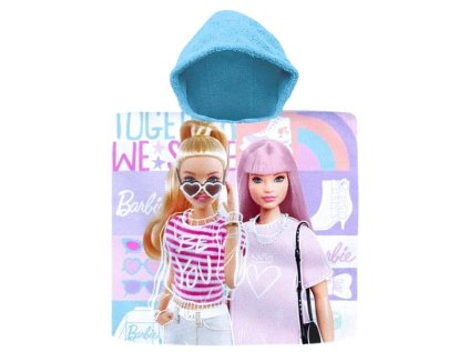 PONČO BARBIE (Velikost uni)