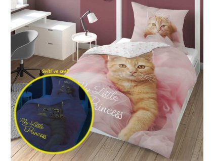 DL 037590 povleceni kote little princess svitici