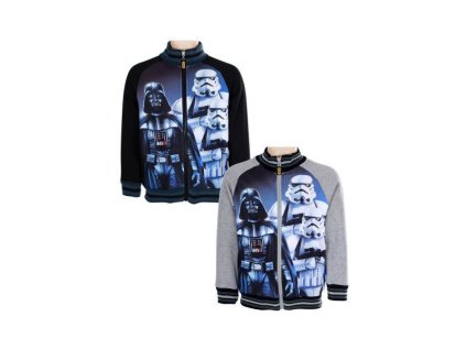 Mikina na zip Star Wars > varianta 624 šedá