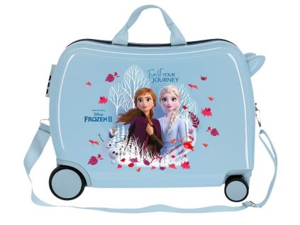 JOUMMABAGS Dětský kufřík na kolečkách Ledové Království Trust MAXI ABS plast, 50x38x20 cm, objem 34 l