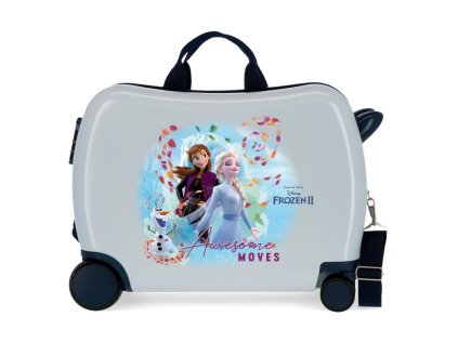 JOUMMABAGS Dětský kufřík na kolečkách Ledové Království Awesome MAXI ABS plast, 50x38x20 cm, objem 34 l