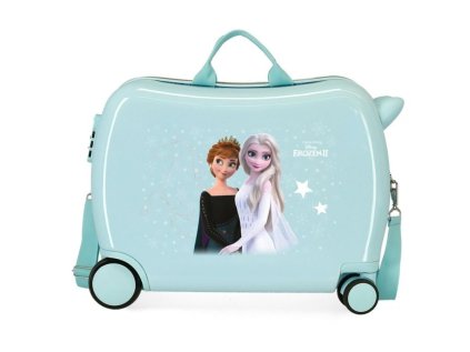JOUMMABAGS Dětský kufřík na kolečkách Ledové Království Frosted Light MAXI ABS plast, 50x38x20 cm, objem 34 l