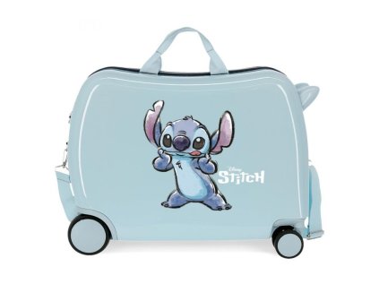 JB 2919821 detsky kufrik kolecka lilo and stitch face