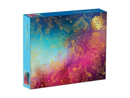 Galison Puzzle Souhvězdí zvěrokruhu 1000 dílků