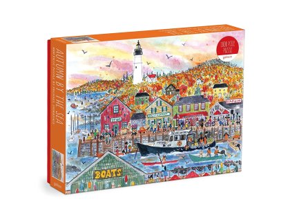 Galison Puzzle Podzim u moře 1000 dílků