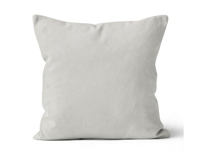 43753 mikroplysovy povlak na polstarek 40x40 svetle sedy