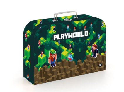 Oxybag Kufřík kufr lamino 34 cm Playworld Minecraft 6-02625