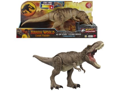 JW ZBĚSILÝ ÚTOK T-REXE SE ZVUKY