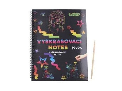 W-vyškrabávací notes 10l W892007