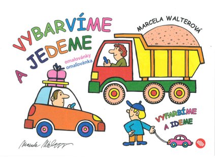 MEZUZA Omalovánky A5 Vybarvíme a jedeme