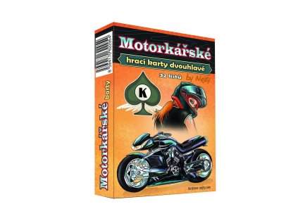 MP karty dvouhlavé motorkářské