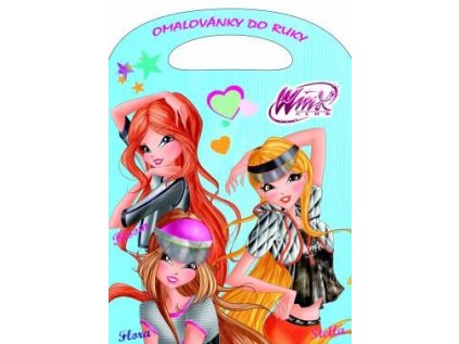 omalovanky do ruky winxclub obalka