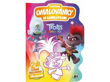 JM tvarované omalovánky A4 Trolové