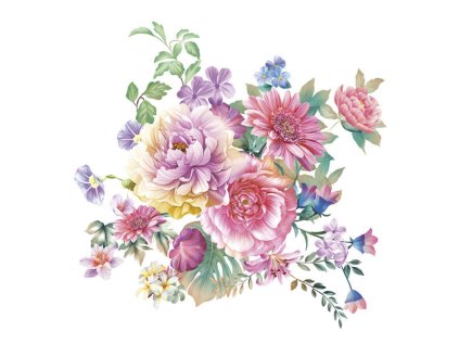 Ubrousky MAKI L (20ks) Watercolor Flowers