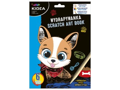 DRF KIDEA škrábací obrázek psi