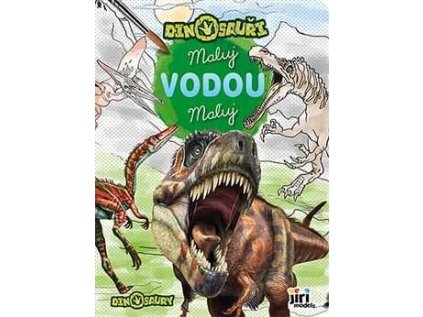 JM maluj vodou 3172-5 Dinosauři
