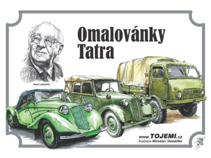 Omalovánky A5 LUX Tatra