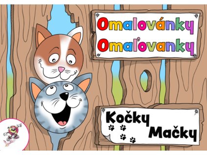 Omalovánky A5 LUX Kočky