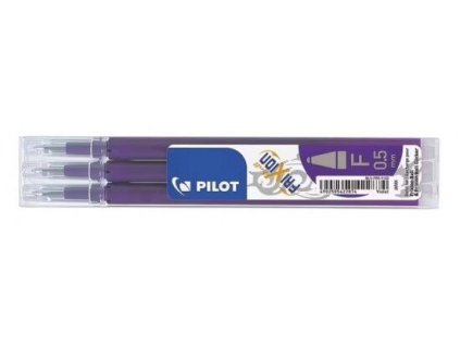 Pilot FX náplň 0,5 F Clicker fialová 3ks
