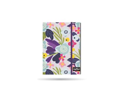 Designový notes A5 Flower Me