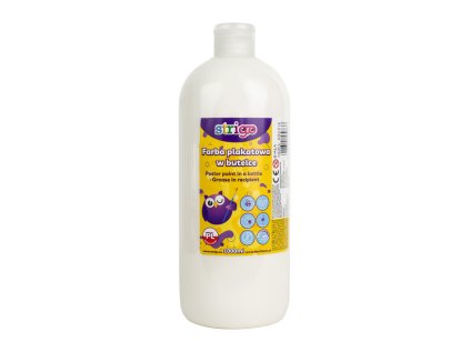 Temperová barva STRIGO 1000 ml - bílá