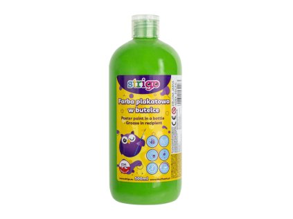 Temperová barva STRIGO 500 ml - zelená světlá