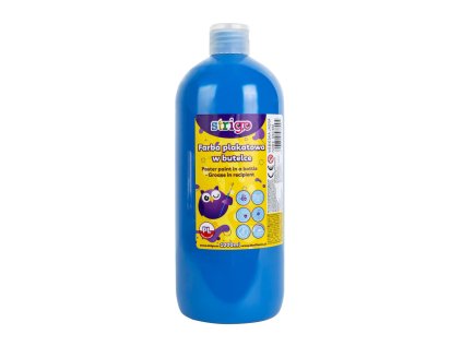 Temperová barva STRIGO 1000 ml - modrá světlá