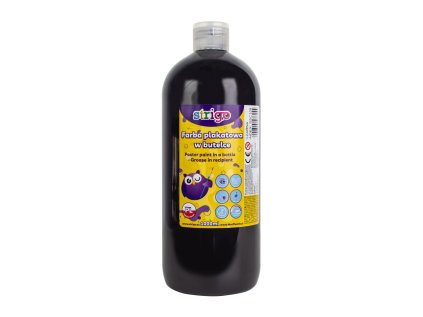 Temperová barva STRIGO 1000 ml - černá