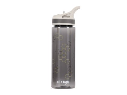 Láhev na pití STRIGO 600 ml Honeycomb šedá
