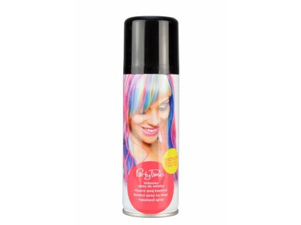 Párty spray 125 ml na vlasy černý