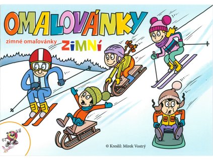 Omalovánky A5 LUX Zimní