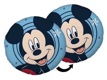 ST 273135 tvarovany mikroplysovy polstarek mickey stars