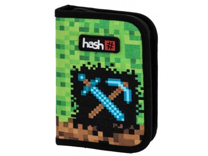 Penál HASH 1 zip 1kl PIXEL PWR