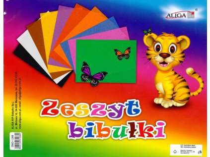 Barevné papíry krepové ZBID-1288 10l A4
