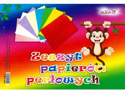Barevné papíry B5/8 ks perleťové 110g